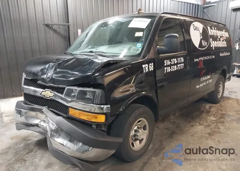 2022 Chevrolet Express Cargo Rwd 2500 Regular Wheelbase Wt from USA, damaged, VIN 1GCWGAFP0N1202631